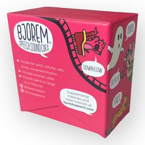 Bjorem Speech® Prosody Cues for Teaching Prosody in Children: Speech Therapy, Autism, Childhood Apraxia of Speech, and Fluency and Stuttering - Image 3