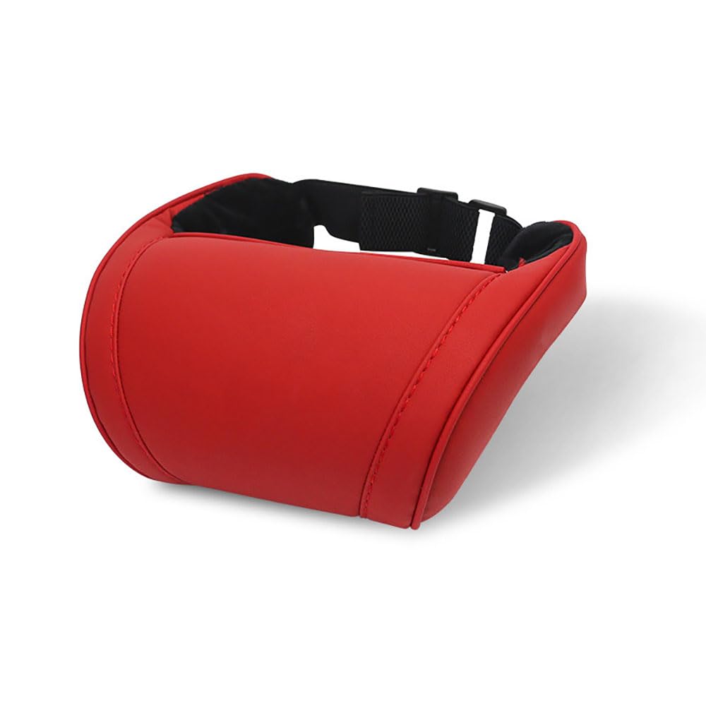 stamoo Neck Pillow for Tesla Model 3 Y S X Car Seat Headrest Cushion Neck Headrest 1PC (Red)