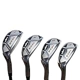 Men’s Majek MX4 Hybrid Iron Set, which Includes: #7, 8, 9, +PW Regular Flex Graphite Right Handed New Utility Clubs
