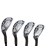 Men’s Majek MX4 Hybrid Iron Set, which Includes: #7, 8, 9, PW Senior Flex Right Handed Utility “A” Flex Clubs -  Majek Golf