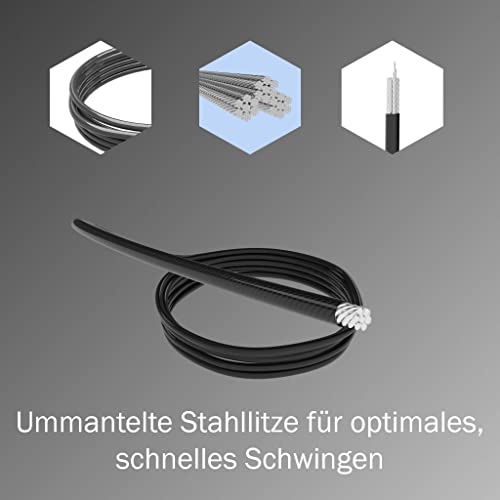 Profi Springseil AMRAP mit 3D Kugellager für Fitness-Training