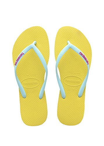 Image of Havaianas womens Slim Brasil Prep Flip-Flops