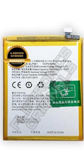 Image of BLP661 Battery for Oppo F7 / A3 CPH1819 / CPH1821 / PADM00 / CPH1837 / PADT00 Batttery with 6 Month Warranty***(U252)