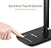 LE Dimmable LED Desk Lamp, 7-Level Brightness Adjustable, Soft Touch Dimmer, Daylight White, Eye Care Natural Light, High Intensity Office Task Lamp for Reading, Study, Computer Work and More (Black)
