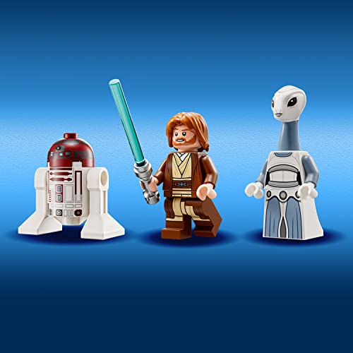 Lego 6378938 Star Wars Obi-Wan Kenobi'S Jedi Starfighter 75333 Building Toy Set thumb #5