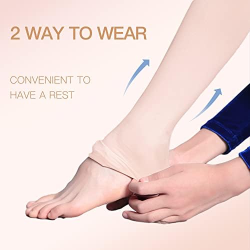 HETH Ballet Tights for Girls - Ultra Soft Dance Tights Convertible Tight3