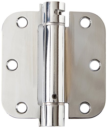 Deltana DSH35R526 Single Action Steel 3 1/2-Inch x 3 1/2-Inch x 5/8-Inch Spring Hinge