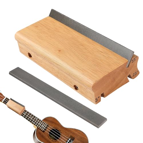 Lime à frettes de guitare et outil de nivellement arrondi pour instruments à cordes