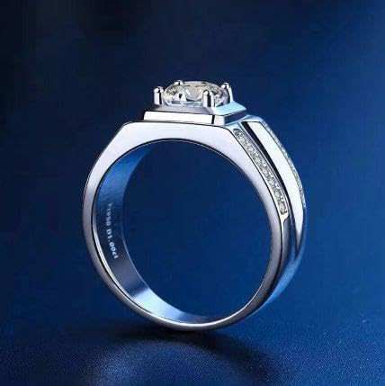 Amazon.co.jp: ダイア指輪 モアサナイト 1.0ct リング プラチナ PT950 