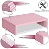 Amazon.com: TEAMIX Pink Monitor Stand Riser, Wood Monitor Riser with ...
