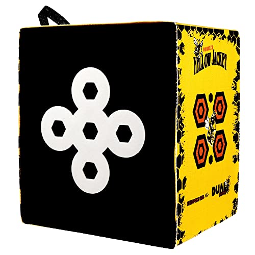 Morrell 273 Targets Yellow Jacket 380 Fps Dual Threat Weatherproof Compound Crossbow Cube Any Tip Foam Archery Target thumb #7