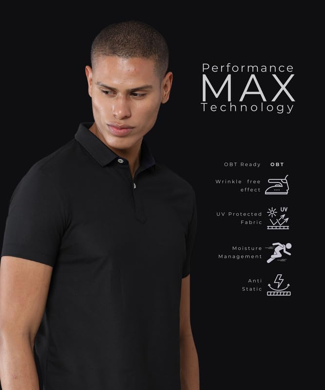 Image of XENOVAURBAN Dry Fit Polo t Shirt for Man | Regular Fit | Quick Dry Mars Fabric Polo T-Shirt with Collar for Men