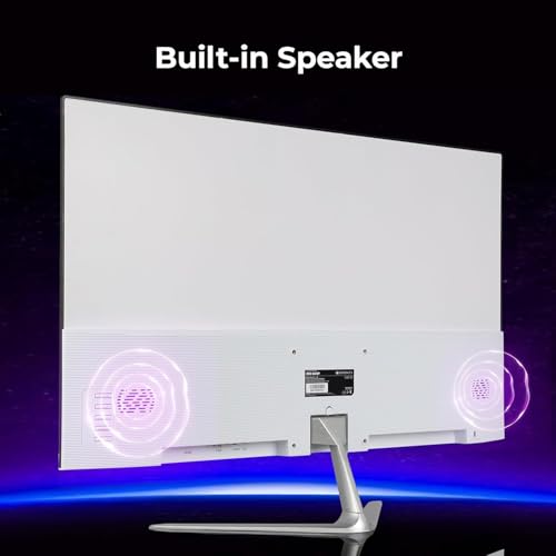 Image of ZEBRONICS SA127 LED Monitor, 27 inch (68.5cm), 250 nits, 100Hz, FHD, 1920x1080, HDMI, VGA, Ultra Slim Bezel, Built-in Speakers, Metal Stand, Wall Mountable (SA127)