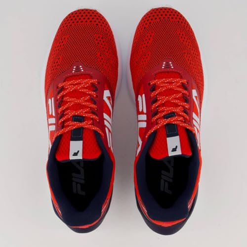 Tenis Fila Efecto Masculino,Vermelho/Marinho/Branco,38