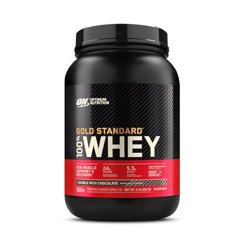 Gold Standard 100% Whey Chocolate 907g - Optimum Nutrition, 907g ...