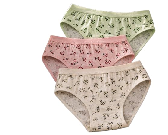 Women's Cotton Bikini Panties Pack of 3 | Soft Breathable Printed Briefs | Mid Rise Stretch Underwear | Everyday Comfortable Innerwear (Size L)-image-15
