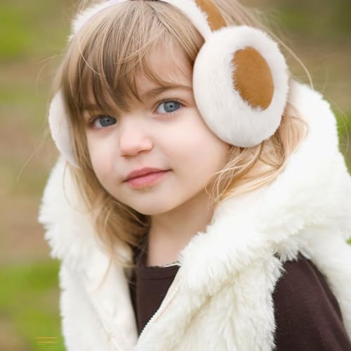 Women Girls Cat Earmuffs, Winter Warm Glitter Earmuffs for Girls Cute Catear Ear Covers2