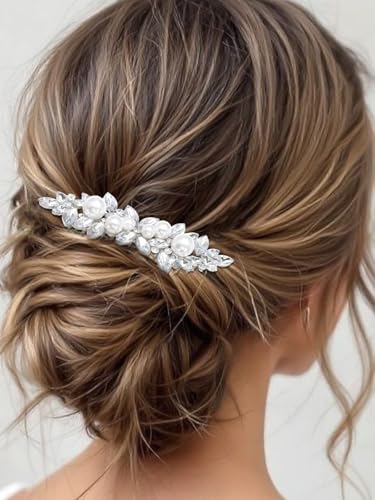 Peigne à cheveux mariage et bal de fin d'année accessoire strass pour femme