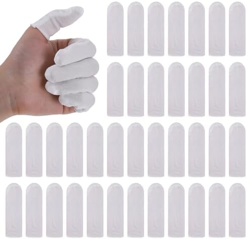 Tube Gauze Finger 100 Pcs Cotton Finger Cots Protectors Covers