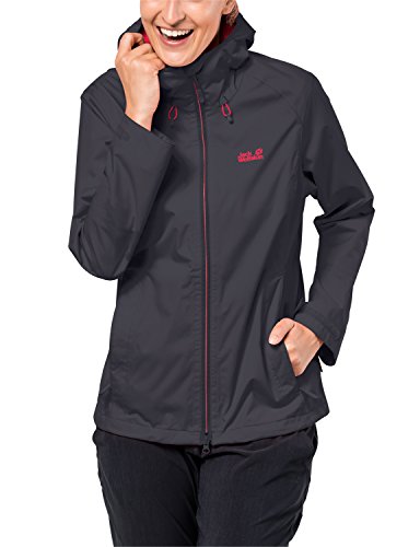 Preisvergleich Produktbild Jack Wolfskin Damen Arroyo Hardshelljacke, Grau (ebony), XL