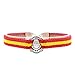 BDM Pulsera Virgen del Rocío, Bandera de España. Talla de 18 a 20 cm de muñeca