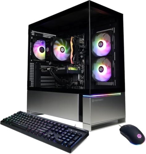 Image of CyberPowerPC Gamer Master Gaming PC, AMD Ryzen 5 5500 3.6GHz, Radeon RX 7600 8GB, 16GB DDR4, 500GB PCIe Gen4 SSD, WiFi Ready & Windows 11 Home (GMA3100A)
