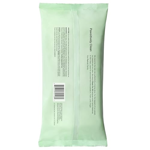 Raw Sugar 2-in-1 Dog Shampoo and Conditioner (Aloe & Oatmeal, 16 Fl Oz) & Dog Wipes, 2 Pack (60 Apple Cream Pet Wipes) Fur Kids Sensitive Coat Kit, Vegan & Cruelty-Free Puppy Essentials - Thumbnail 3