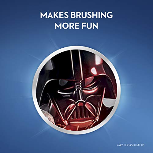 Oral-B Kids Battery Power Electric Toothbrush Featuring Disney's Star Wars For Children And Toddlers Age 3+, Soft (Characters May Vary) #TOP2
