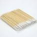Lurrose 400pcs Cabeza puntiaguda Algodón de madera Bastoncillos Microblading Bastoncillo de algodón...