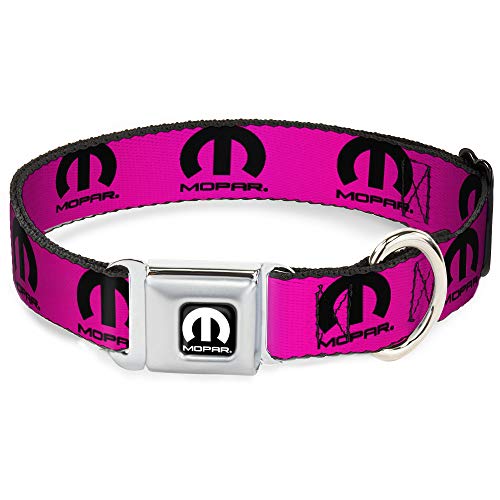 Collar de perro Buckle-Down con hebilla resistente y banda ancha de 3.8 cm para paseos seguros 2