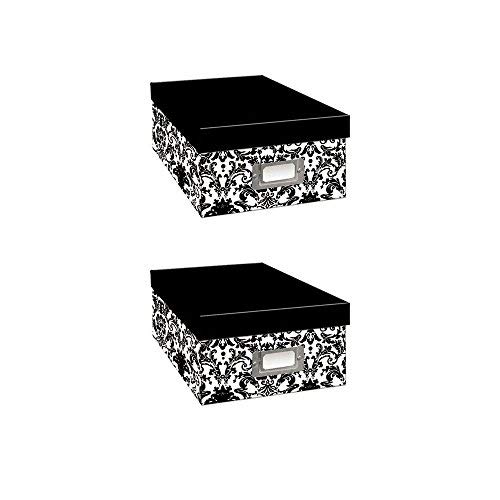 Pioneer Black & White Photo Storage Assorted Designs (Two Pack)