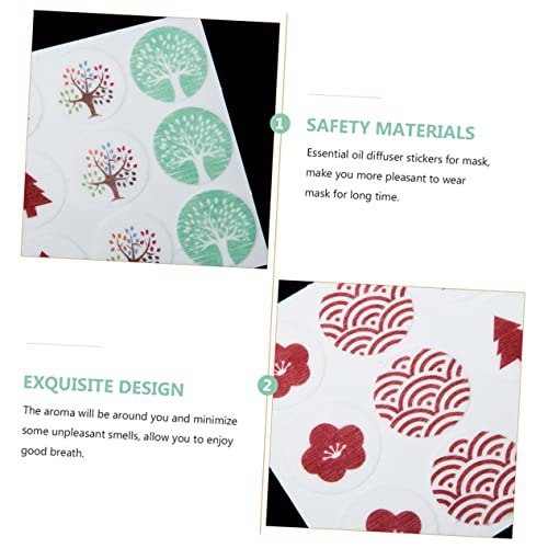 Beaupretty 12 Folhas Adesivos Difusores Adesivos Fedorentos Adesivos Perfumados De Frutas Difusor Es