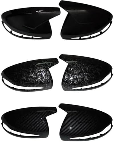 Coque de rétroviseur pour Benz Classe E W213 et GLC X253 en finition noire