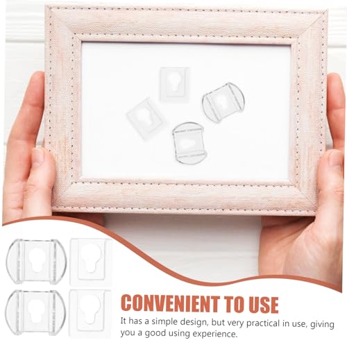 Image of Keyhole Hanger Square for Picture Frame Interlocking Hook Picture Hardware