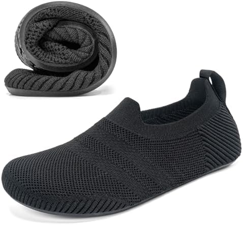 KOWAYI Hausschuhe Herren Atmungsaktive Slippers Damen Barfußschuhe Unisex | Leichte Geschlossene Hüttenschuhe Atmungsaktive Cozy Pantoffeln