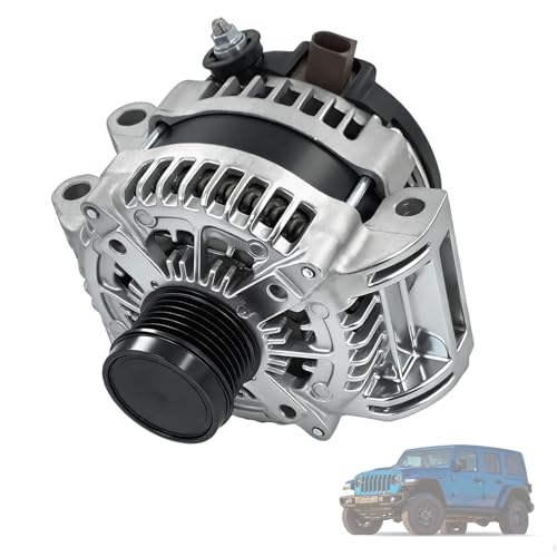 56029809AA Alternator 12V Compatible with 2018-2023 Jeep Wrangler Turbo
