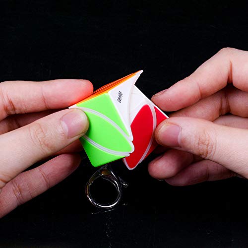 Yealvin Mini Keychain 2x2 Ivy Magic Cube Mini Keyring Ivy Cube Puzzle Toys Brain Teasers - Image 4