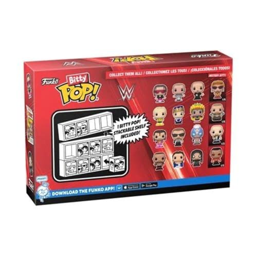 Funko Bitty Pop! Wwe Undertaker 4-Pack Vinyl Figures Nouveau