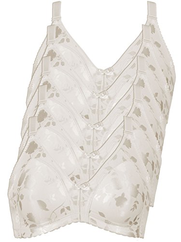 Preisvergleich Produktbild Naturana 5er Sparpack Minimizer-BH 5363 = 85-B in Champagner