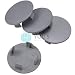 Produktbild 4 x Nabenkappen Nabendeckel Felgendeckel Grau Aussen 67,0 mm Innen 56,0 mm