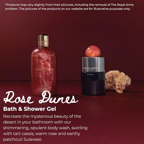 Molton Brown Rose Dunes Bade- und Duschgel 300 ml – Luxuriöser Rosen-Duft für intensive Pflege