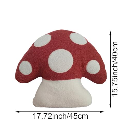 Coussin champignon peluche Sanfly, cadeau idéal pour enfant - 6