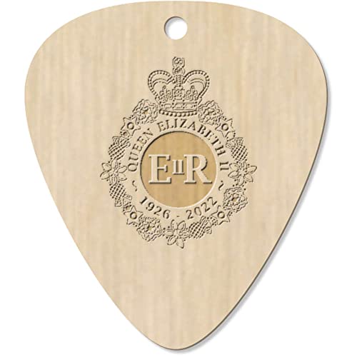 Azeeda 7 x ‘Emblème de la Reine Elizabeth II’ médiator/pic de Guitare (GP00026467) - Les Beatles, Paul McCartney, John Lennon, RIngo Starr, George Harrison Azeeda 7 x 'Emblème de la Reine Elizabeth II' médiator/pic de Guitare (GP00026467)