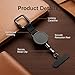 2PCS Retractable Phone Lanyard Anti Theft Phone Strap with Metal Tether Tab Steel Line Mobile Cellphone Lanyards Anti-Drop Compatible Most Smartphones for Outdoor Cycling Fishing Hiking Climbing