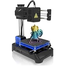 Compatible with Easythreed K7 Mini 3D Printer Easy to Use One-Click Print Mainboard with Magnetic Build Platform Desktop Compatible with Kids BeginnerK7-Black