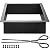 VEVOR Fire Pit Ring, 36-Inch Outer/30-Inch Inner Diameter Fire Pit Insert,1.5 mm Thickness Fire Ring, DIY Steel Ring with Tongs In-Ground Fire Pit Liner for Outdoor, Patio, Backyard