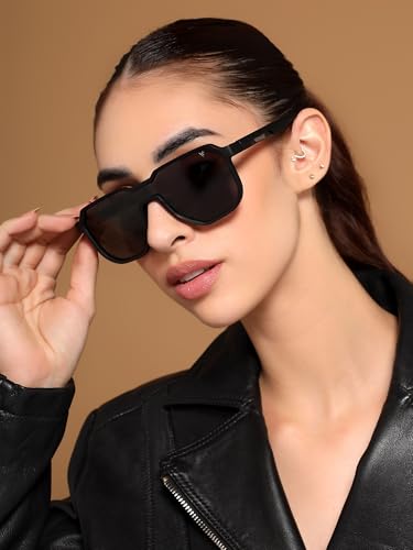 Image of Voyage UV Protection Hexagonal Sunglasses for Men & Women