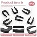 Klammer Besteckkorb für Miele Geschirrspüler Ersatzteile - Besteckkorb Spülmaschine Clips für Miele Spülmaschine G3xx Serie, Geschirrkorb Klammer Halter Set, Ersatzteile für 09759811 1107900 (6 Stück)