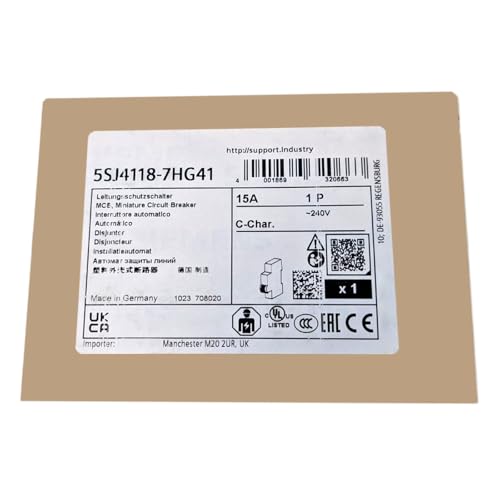 5SJ4118-7HG41 Disjoncteur magnétothermique Siemens scellé - 2