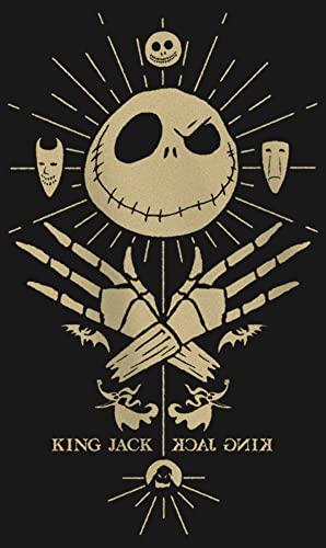 Disney Nightmare Before Christmas King Jack Logo Girls Standard T-Shirt2